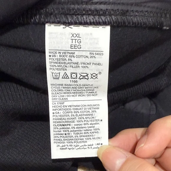 Old Navy Active Dynamic Fleece Black Jacket Women’s Sz XXL - Picture 6 of 6